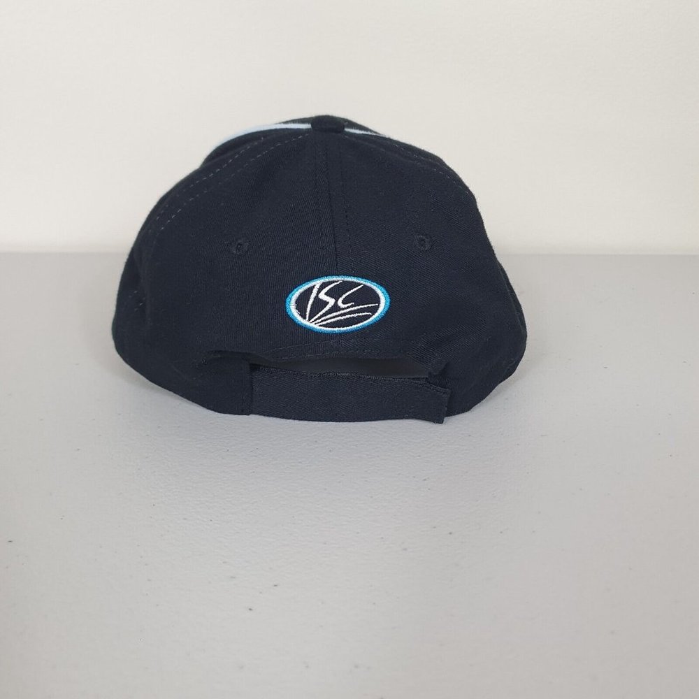 NRL Cronulla Sutherland Sharks Training Cap Hat ISC NEW Jersey Football Black - Picture 4 of 7